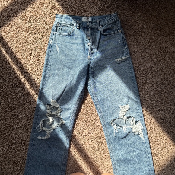 Agolde 90's Mid Rise Loose Fit in Size 25 - Picture 2 of 6